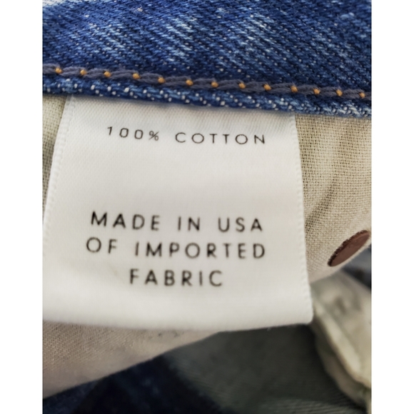 NWT GRLFRND Karolina high rise embroidered jeans - Picture 14 of 16